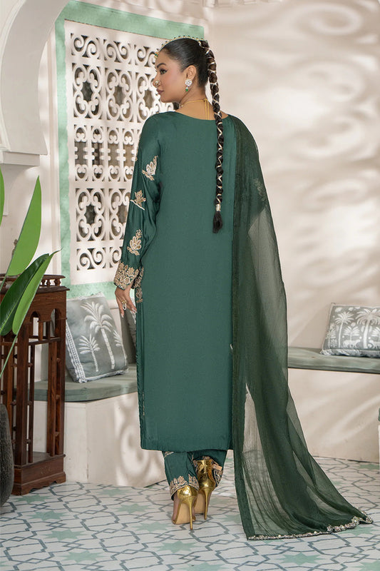 Emerald Green Regal Silk Formal Suit